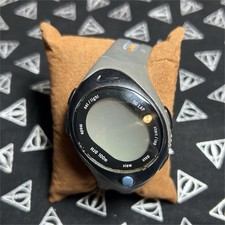 Nike Bowerman 407 Dive Computer Watch Wristwatch Black Gray Model 407
