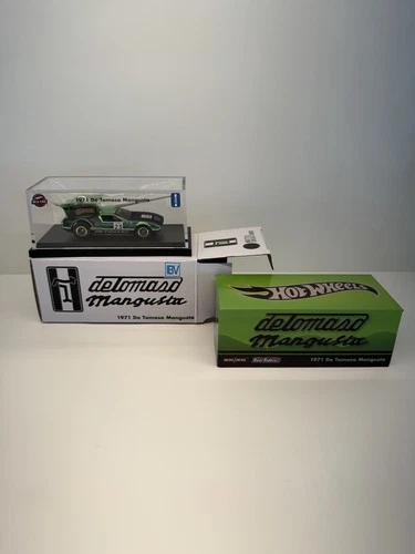 Hot Wheels 1971 De Tomaso Mangusta Red Line Club RLC 1/64 with Protector Case