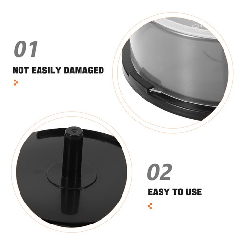 CD Storage Bin Empty CD Storage Holder Plastic DVD Storage Container CD Holder - Afbeelding 12 van 12