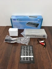 TCC TC-754 4 Way Input Extender Phono Preamp w/ 3 AUX Inputs: Silver Finish