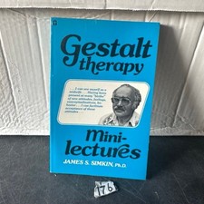 Gestalt Therapy Mini-Lectures Simkin 1976 1st Printing Psychology Celestial Arts
