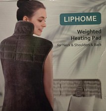 Heating Pad for Neck and Shoulders and Back, 2.7lb Weighted Electric Heat Pad