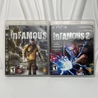 PS3 Infamous PS3 Infamous 2 Lot Sucker Punch Sony CIB