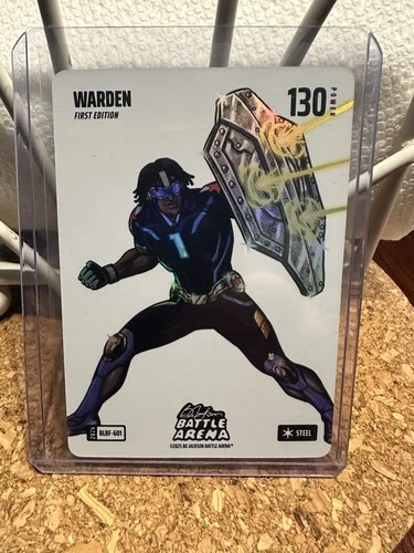 2026 Bo Jackson Battle Arena Warden Blizzard Battlefoil Steel BLBF-601