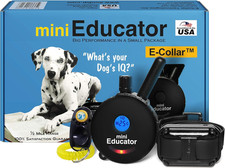 ET-300 Black Mini E Collar for Dog Training with Remote - 1/2 Mile Range, Waterp