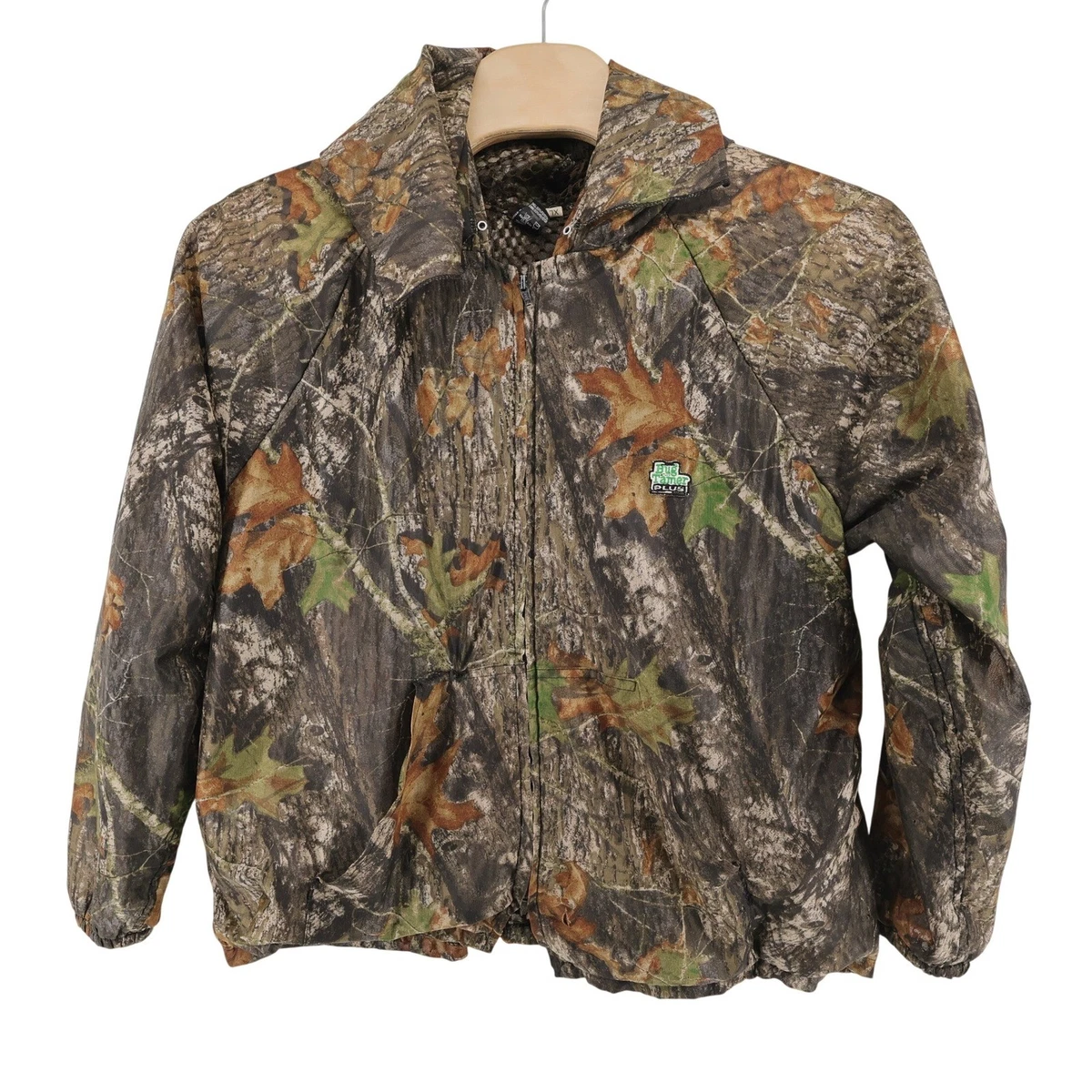 90s USA SHANNON'S Bug Tamer モスキートパーカー 迷彩 Bug Tamer Plus DoubleGuard Jacket w/ Face Shield - Shannon Outdoors