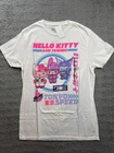 Sanrio Hello Kitty & Friends Shirt Mens Medium White Tokyo Speed Graphic Kawaii