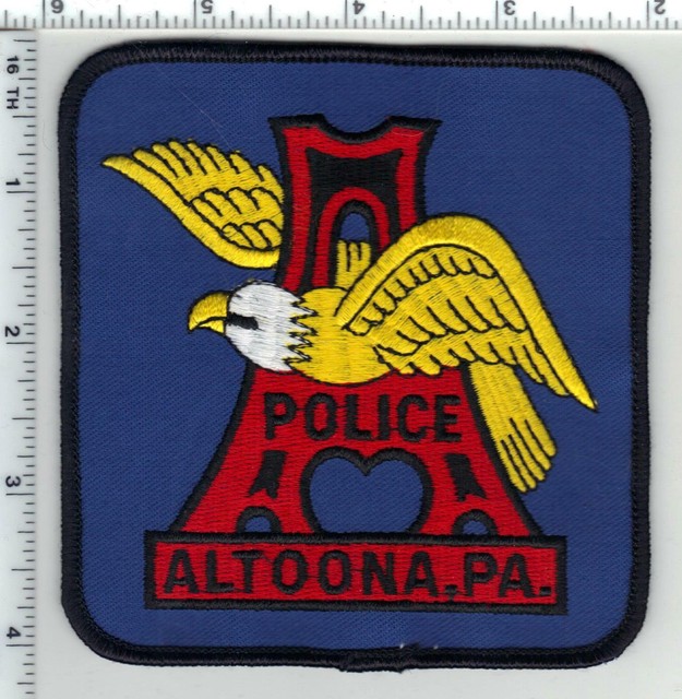 Altoona Police (Pennsylvania) Dark Blue Background Square Shoulder