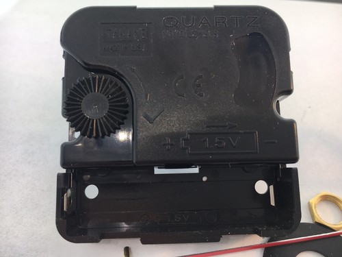 Takane Quarz Batterie Uhrwerk mit Zeigern 3/4" Welle passt 3/8" Zifferblatt USA - Bild 5 von 6