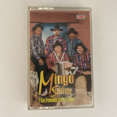 Mingo Saldivar Y Sus Tremendos Cuatro Espadas (Cassette Tape) Latin Tejano - Picture 1 of 9