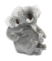Wwf16898-universal Trends-wwf Koala Mum With Baby 28cm Wwf16898-universal Trends-wwf Koala Mum With Baby 28cm