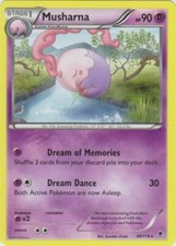 Musharna - 40/119 - Rare x1 - NM-Mint - XY Phantom Forces