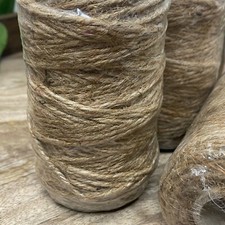 200 Feet Natural Jute Twine Rustic Natural Crafting Burlap String Garden Cord