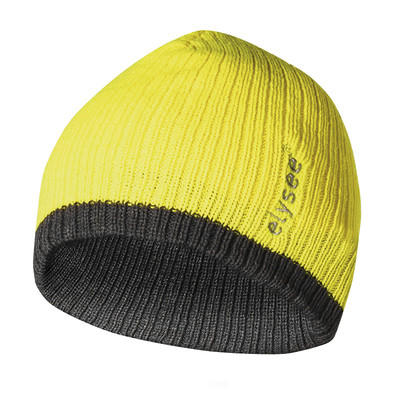 Warme Thinsulate Wintermütze Mütze Strickmütze Skimütze Gelb/schwarz Beanie NEU 