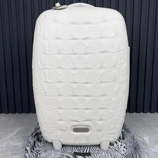RARE Alexander Mcqueen x Samsonite Crocodile Spinner 55/20  Trolley  Suitcase *