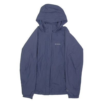 Columbia Herren Jacke blau Nylon mit Kapuze S