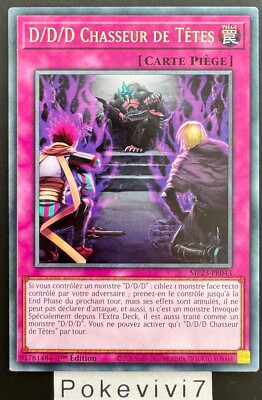 Yu-Gi-Oh! Karte D/D/D Headhunter MP23-FR043 R NEU