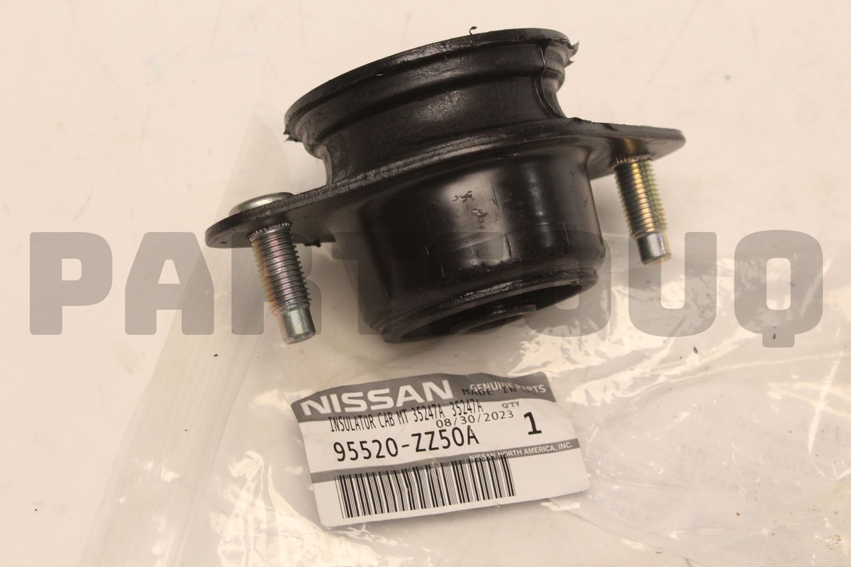 95520ZZ50A Genuine Nissan INSULATOR-BODY MOUNTING,2ND 95520-ZZ50A