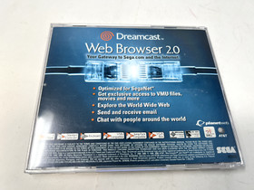 Sega Dreamcast Web Browser 2.0 Complete In Case With Manual