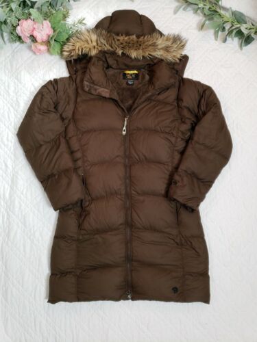 Mountain Hardwear Brown Puffer Coat Size S