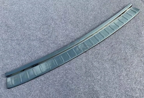 Black Rear Bumper Sill Protector Cover Trim for 2020 Mercedes Benz GLE 350 450 - Picture 6 of 8