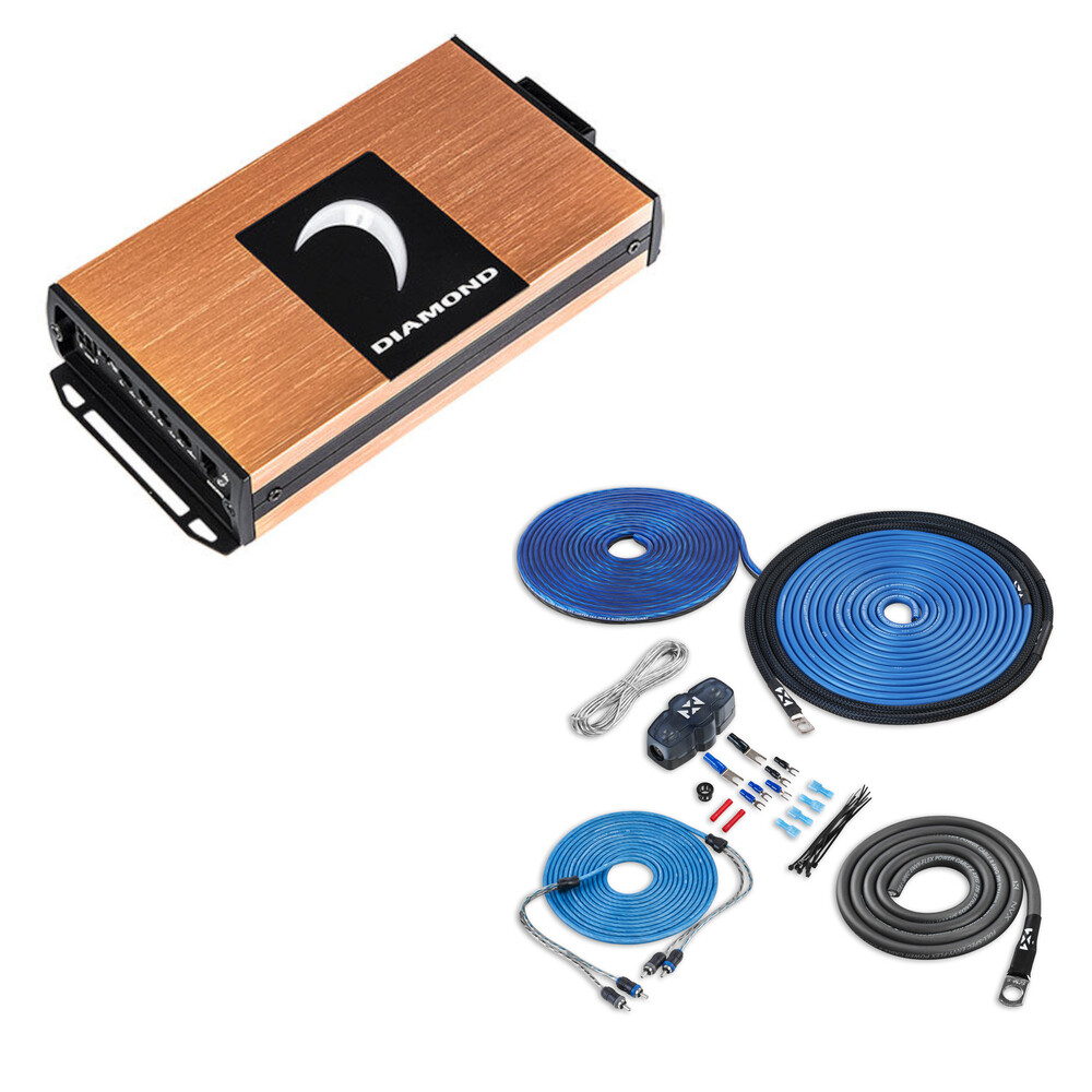 Моноблочный усилитель Diamond Audio MICRO1V2 500 Вт RMS класса D с комплектом усилителей 5639000₽