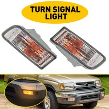 Clear Front Bumper Signal Light Pair For 1999-2001 Toyota 4runner Base 4 Runner Clear Front Bumper Signal Light Pair For 1999-2001 Toyota 4runner Base 4 Runner