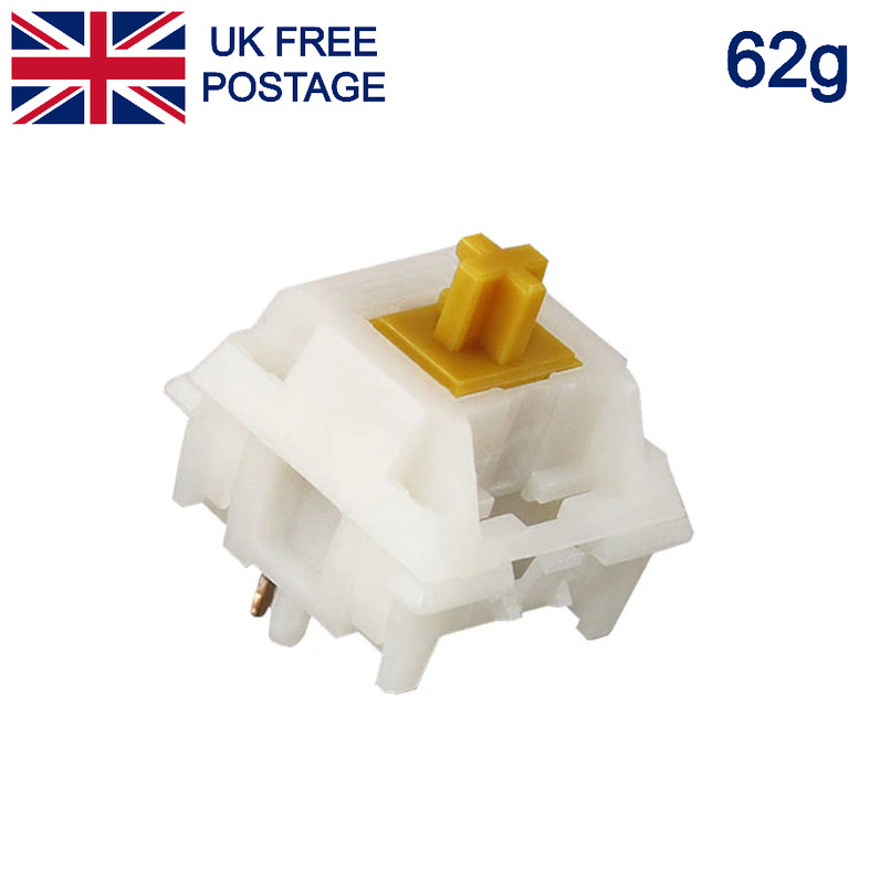 Gazzew Boba U4T 62g Thocky Tactile Switches Mechanical Keyboard 1/10