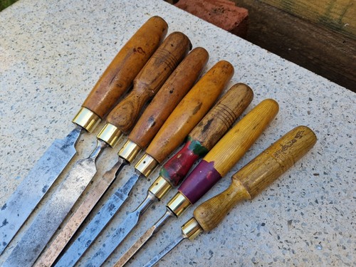 Vintage Job Lot Marples Chisels x 7 - Picture 12 of 12