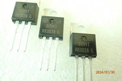 LM317MT ON-Semi, Linearer Spannungsregler 1,2V-37V Ausgang, TO220 ROHS x3 Stück