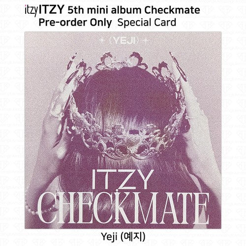 ITZY 5. Mini Album Schachmatt offizielle Fotokarte durchsichtige Karte Sonderkarte KPOP - Bild 33 von 87