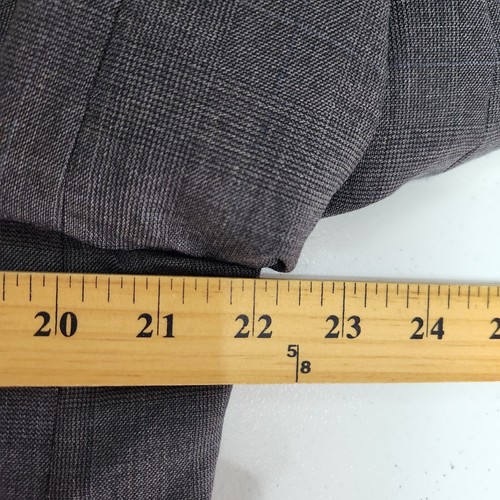 Vtg Chaps Ralph Lauren Blazer Jacket Mens 43R Gray Pure Wool Sports Coat Jacket - Picture 9 of 18