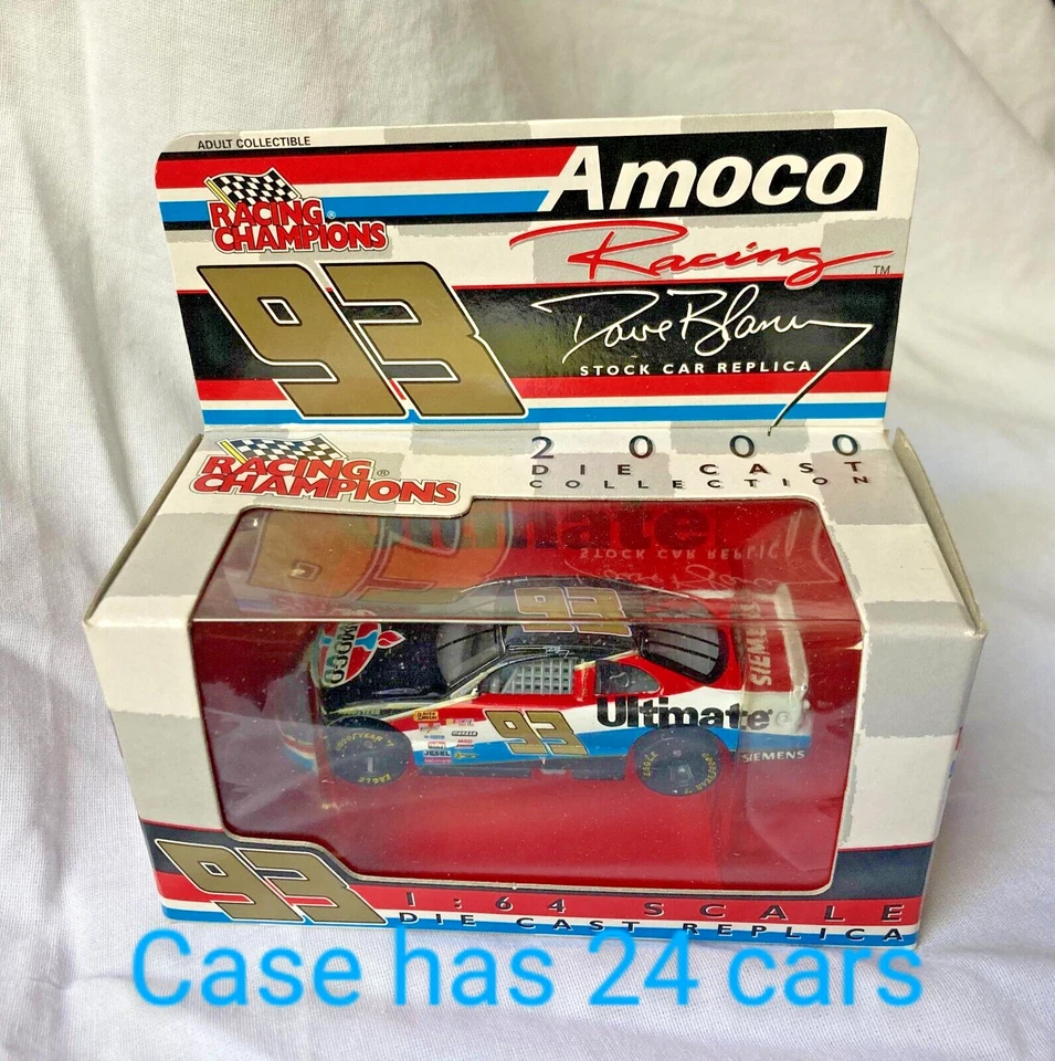 Racing Champions AMOCO 2000 escala 1:64 #93 Dave Blaney Die Cast 24 coches sellados Foto 2 de 4