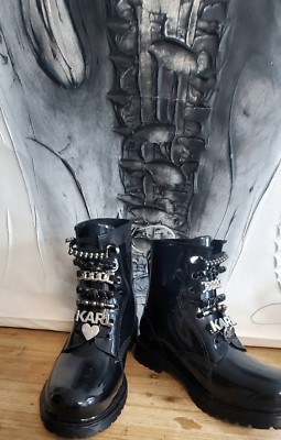Karl Lagerfeld boots size 6