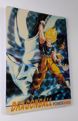 1999 DRAGON BALL Z Card #119 METAL COOLER SON GOKU SSJ VTG Foil | eBay