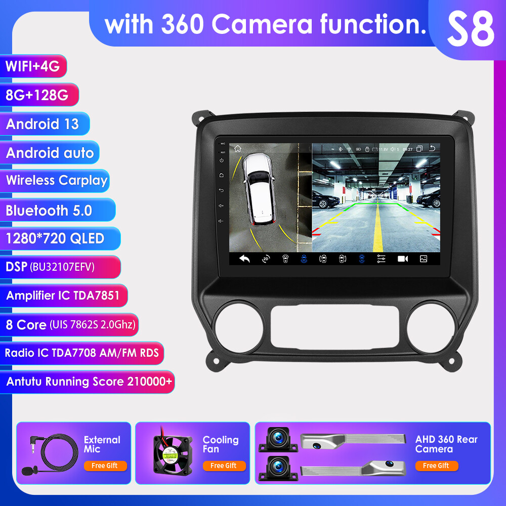 Carplay Stereo Car Stereo For Chevy Silverado And GMC Sierra