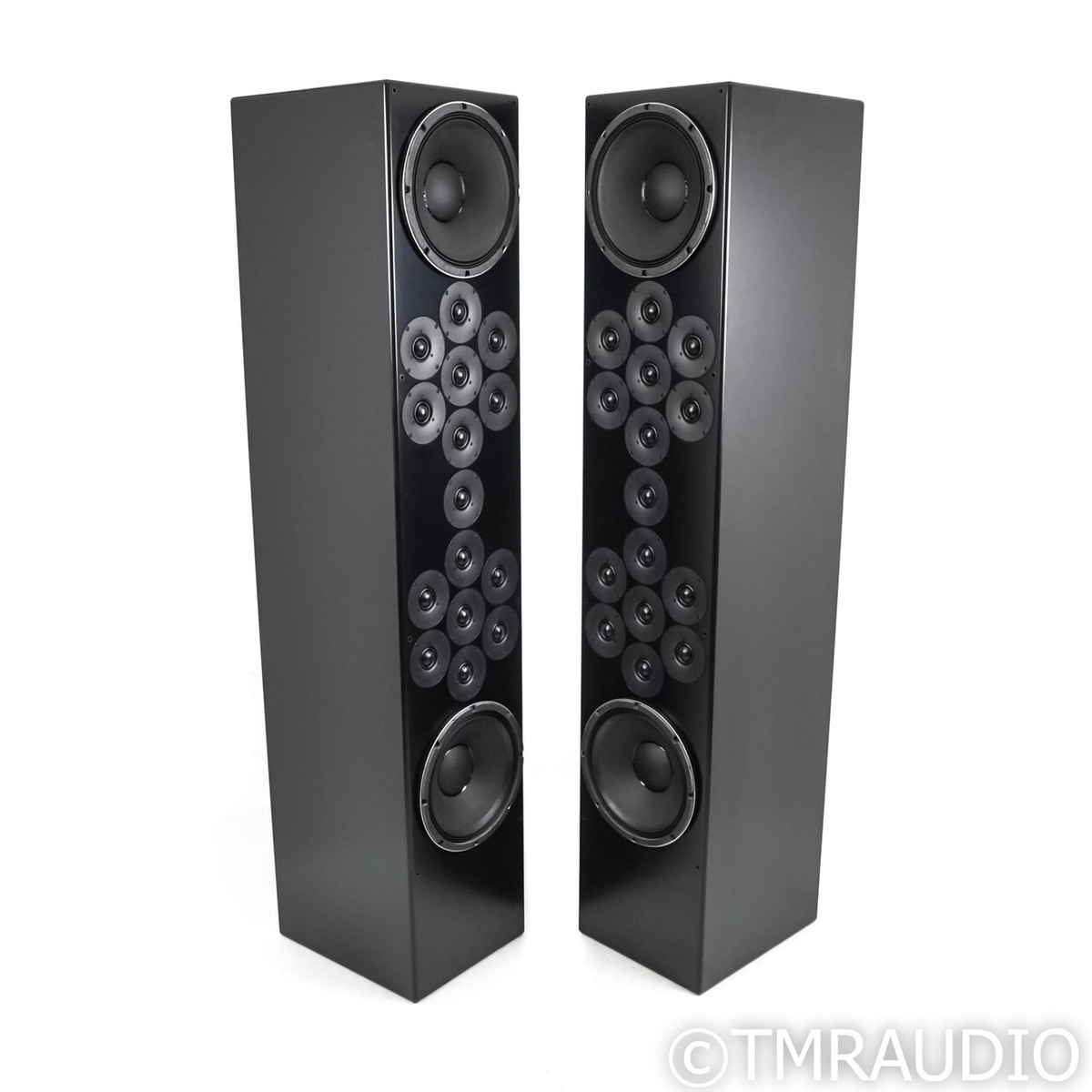 Tekton Design Moab Floorstanding Speakers; Black Pair w/ Optional