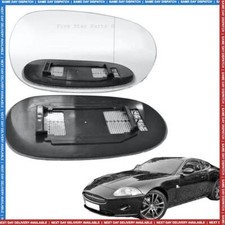 Right Driver side wing mirror glass for Jaguar XK 2006-2009 heated