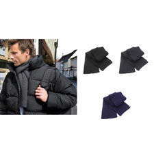 Result Winter Essentials Classic Heavy Knit Men's Scarf R145X - Neck Warmer