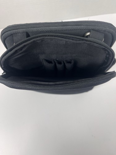 Harry and David's Northwest Express Black Canvas Cross Body Bag - Picture 11 of 17