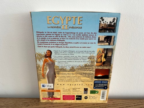 Jeu Apple MAC big box - EGYPTE II - Complet - Picture 2 of 5
