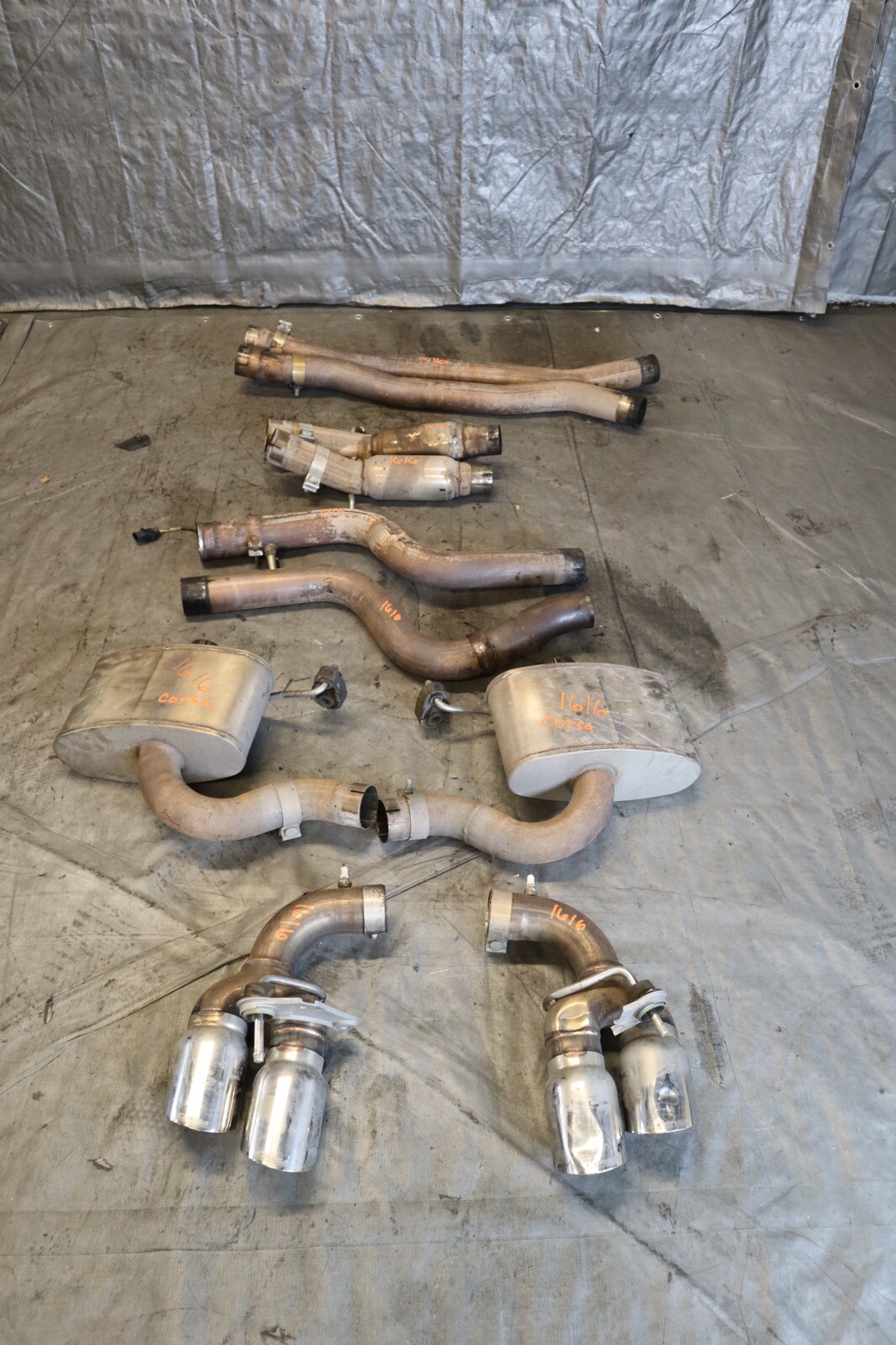 2018 CHEVROLET CAMARO ZL1 1LE 6.2L CORSA EXTREME EXHAUST SYSTEM #1616