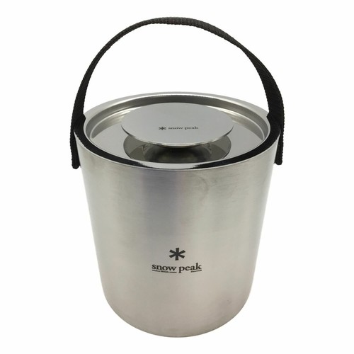 Snow peak outdoor tableware point gift limited PG-111 ice pail camping precious - Picture 7 of 24