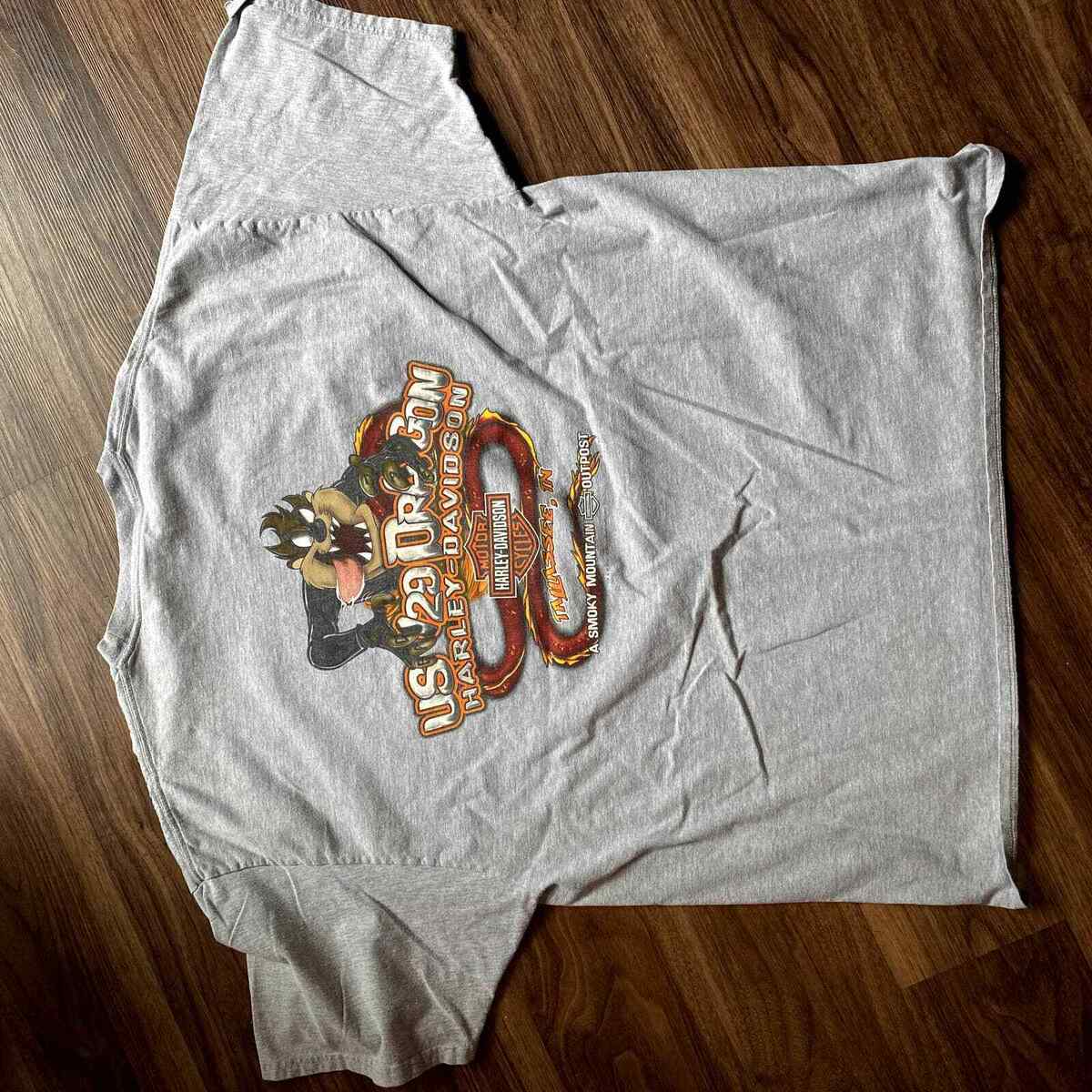 Harley Davidson Taz Vintage 90s Cartoon Biker T-Shirt | eBay Harley Davidson Taz Vintage 90s Cartoon Biker T-Shirt | eBay