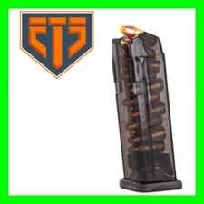 Glock 19, 26, 49 Magazine 10 Round 9mm Smoke 10rd Mag Clip by ETS Elite Tactical