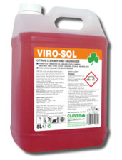 Clover 5Ltr  Viro-Sol Citrus Based Cleaner Degreaser- Pack of 2