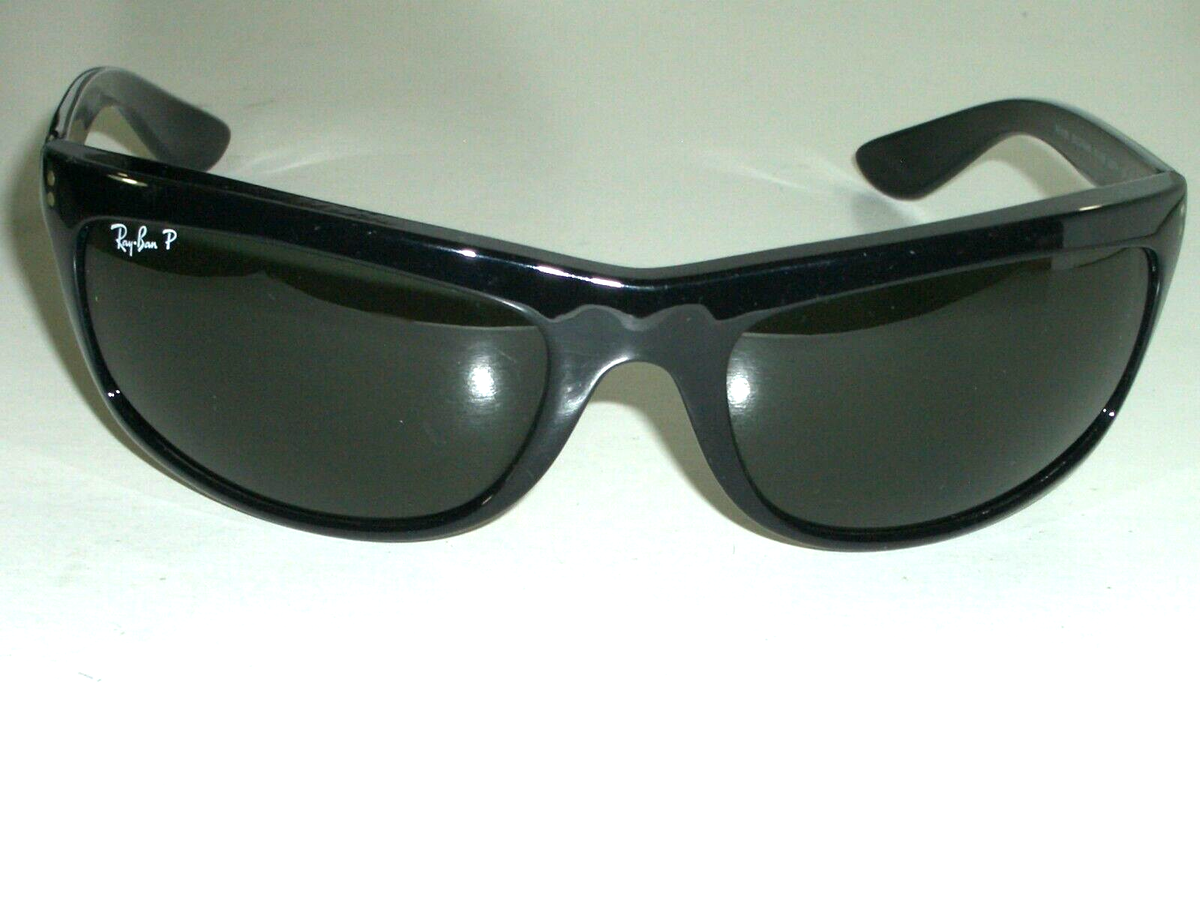 RAY-BAN RB4089 601/58 3P THICK BLACK POLARIZED CRYSTAL LENS