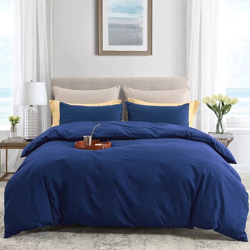 Premium 2000 Thread Count Quilt Doona Duvet Cover Set Hotel Feel All Sizes NEW - Picture 18 of 37