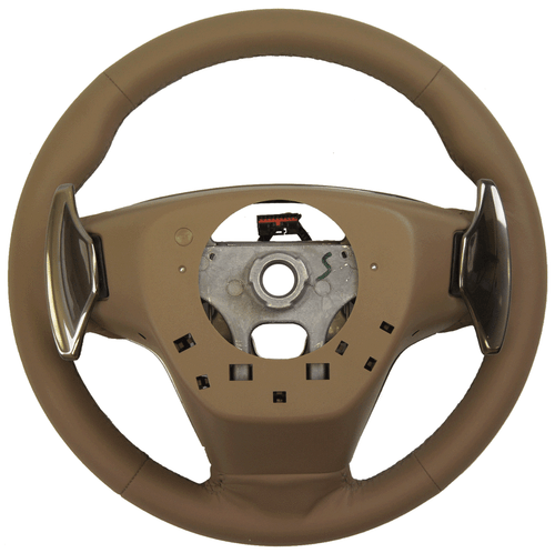 2015 Cadillac ATS Steering Wheel Med. Cashmere Leather New 23488521 23207586 - Picture 7 of 8