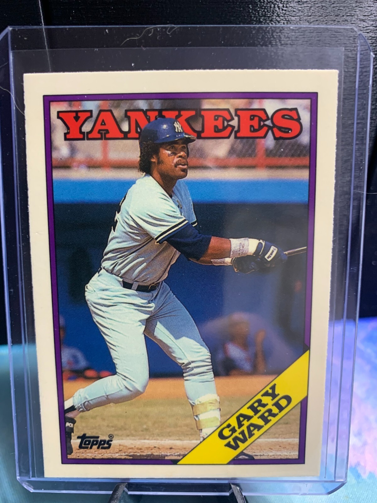 1988 Topps Tiffany - #235 Gary Ward